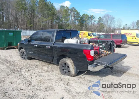 2018 Nissan Titan Sv from USA, damaged, VIN 1N6AA1EK1JN503202